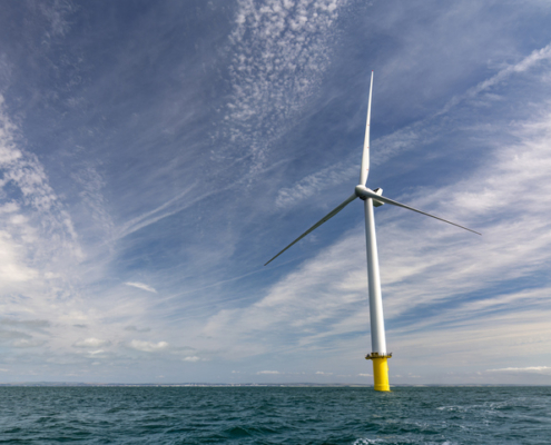 Offshore Wind Turbine For Renewable Energy Production