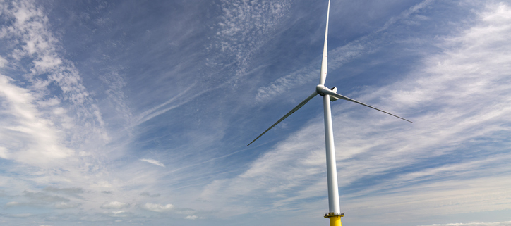 Offshore Wind Turbine For Renewable Energy Production