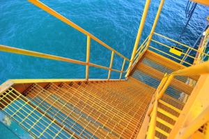 Oil Platform Ladder